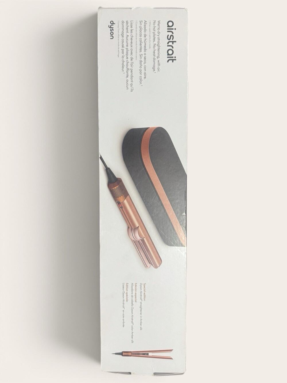 Dyson “Special Edition” AirStrait Straightener Amber Pink Highly Sought After
